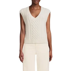 Women's Cable Vest Sweater
