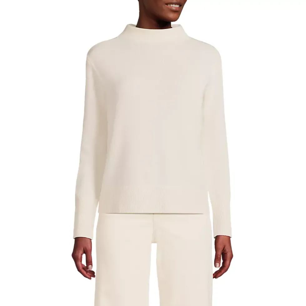 Women's Cashmere Funnel Neck Sweater