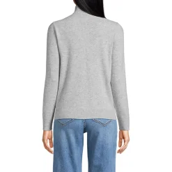 Women's Cashmere Quarter Zip Sweater