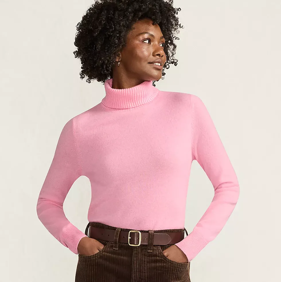 Women's Cashmere Turtleneck Sweater