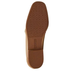 Women's Chain Leather Loafers
