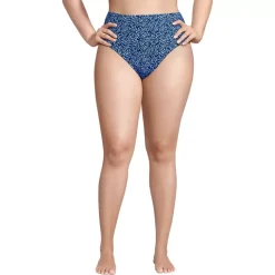 Women's Cheeky High Waisted Bikini Bottoms