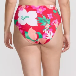 Women's Cheeky High Waisted Bikini Bottoms