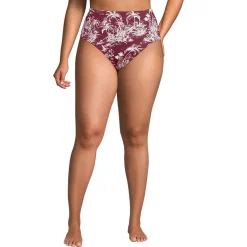 Women's Cheeky High Waisted Bikini Bottoms