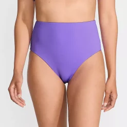 Women's Cheeky High Waisted Bikini Bottoms