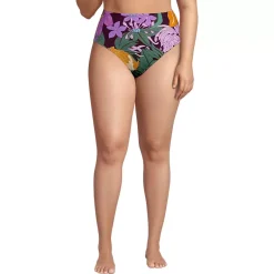 Women's Cheeky High Waisted Bikini Bottoms