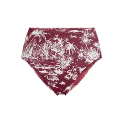 Women's Cheeky High Waisted Bikini Bottoms