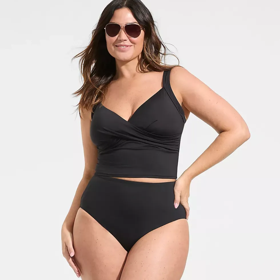 Women's Cheeky High Waisted Bikini Bottoms