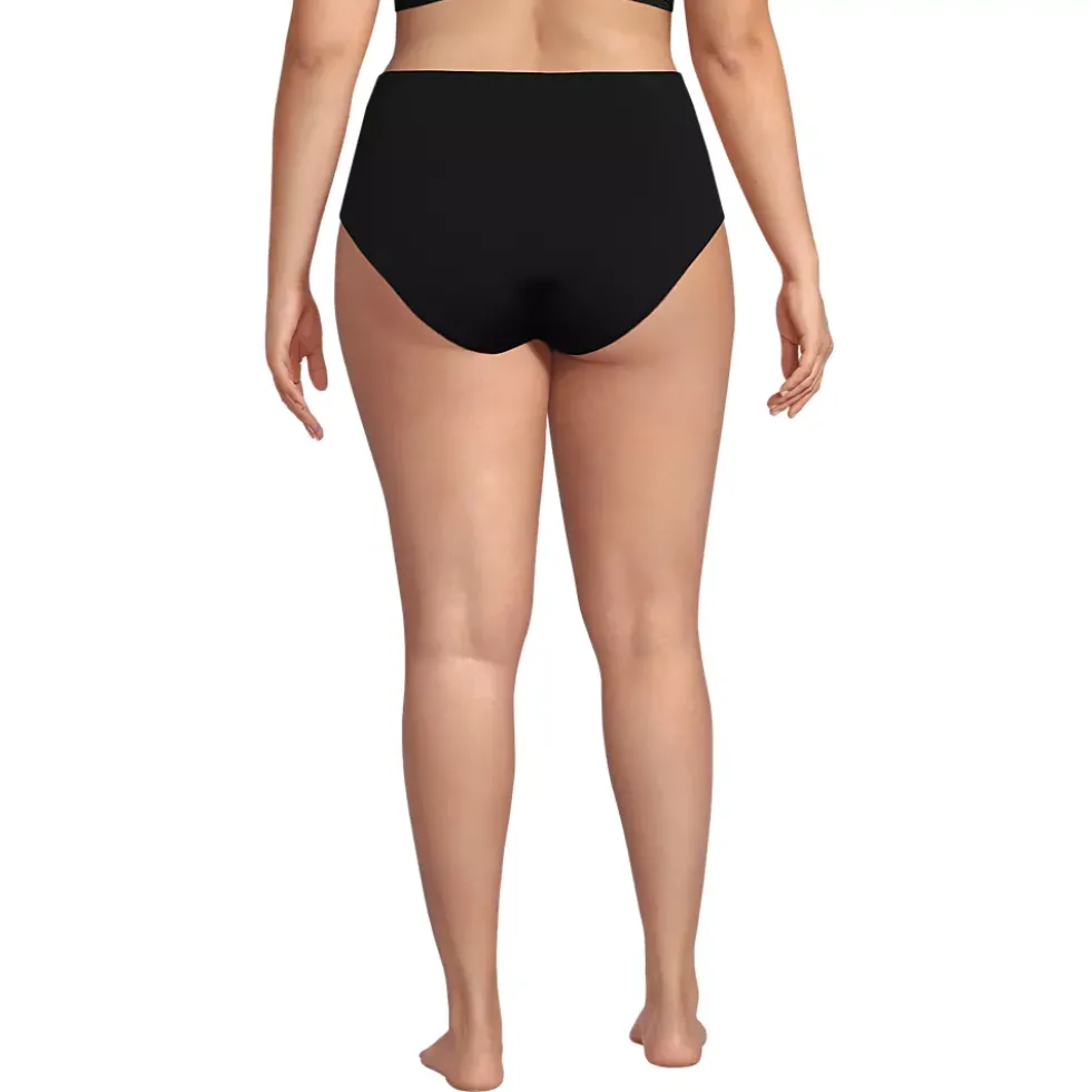 Women's Cheeky High Waisted Bikini Bottoms