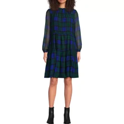 Women's Chiffon Above the Knee Adjustable Dress