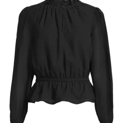 Women's Chiffon Peplum Top