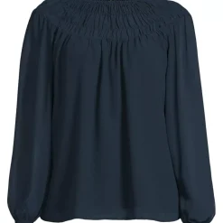 Women's Chiffon Scoop Neck Blouse