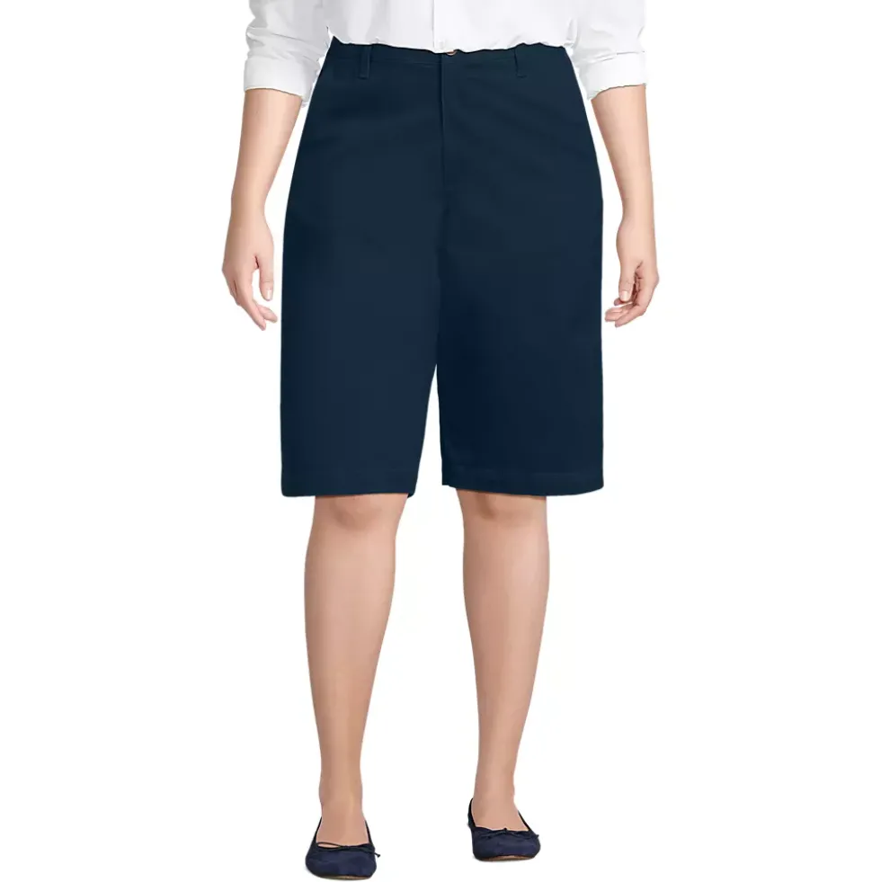 Women's Chino Fixed Waistband 12" Shorts