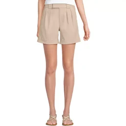 Women's Chino High Rise Pleated 7