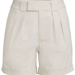 Women's Chino High Rise Pleated 7