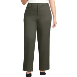 Women's Chino High Rise Rail Straight Leg Pants