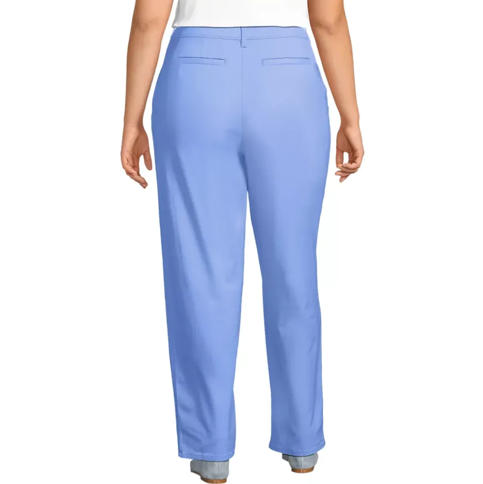 Women's Chino High Rise Rail Straight Leg Pants
