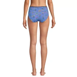 Women's Chlorine Resistant Reversible High Waisted Bikini Bottoms