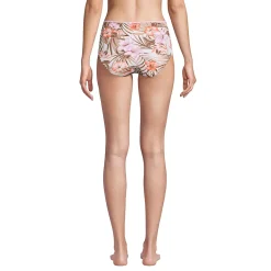 Women's Chlorine Resistant Reversible High Waisted Bikini Bottoms
