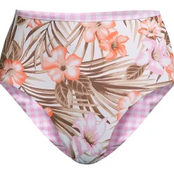 Women's Chlorine Resistant Reversible High Waisted Bikini Bottoms