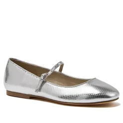 Women's Classic Metallic Mary Jane Flats