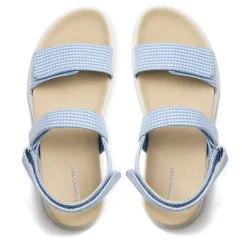 Women's Comfort Adjustable Gingham Sandals