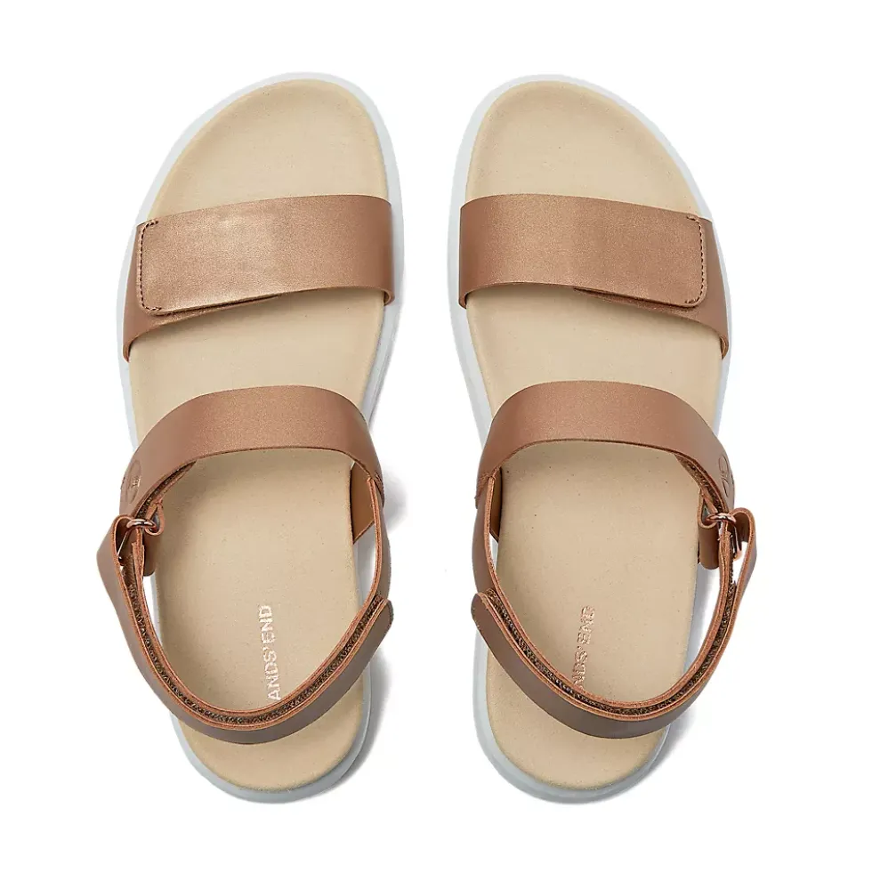 Women's Comfort Adjustable Leather Sandals