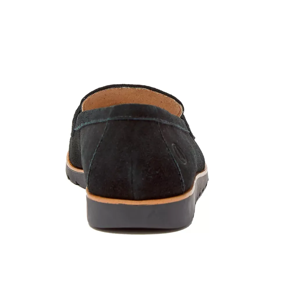 Women's Comfort Lug Sole Suede Loafers