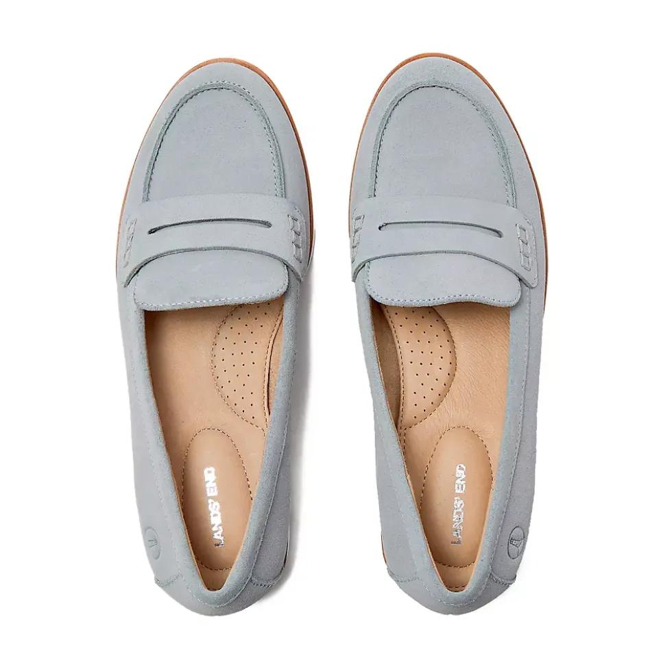 Women's Comfort Lug Sole Suede Loafers
