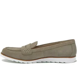 Women's Comfort Lug Sole Suede Loafers