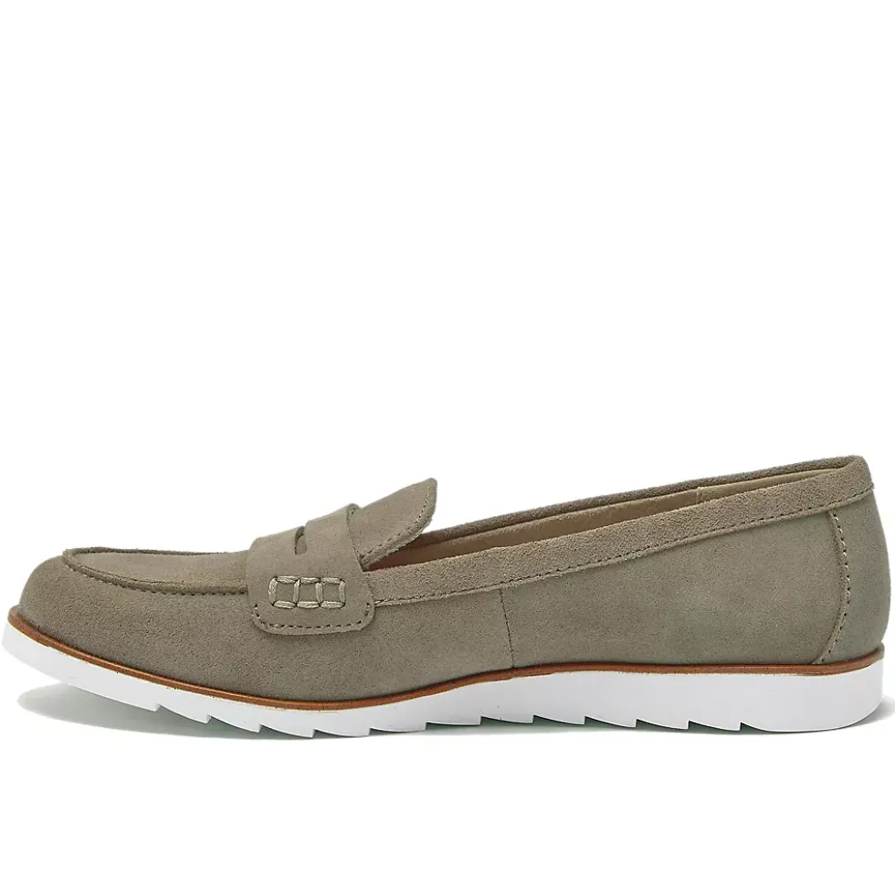 Women's Comfort Lug Sole Suede Loafers