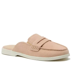 Women's Comfort Slip On Suede Penny Loafer Mules