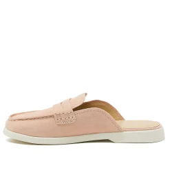Women's Comfort Slip On Suede Penny Loafer Mules