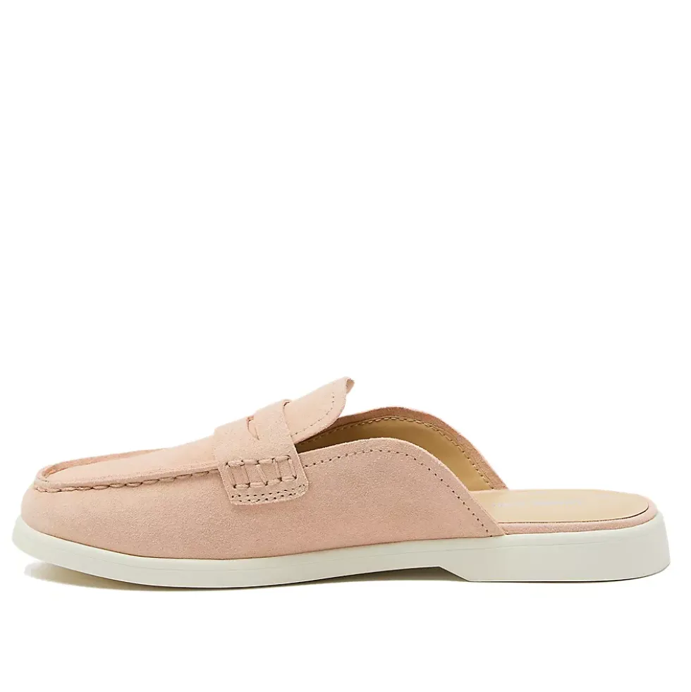 Women's Comfort Slip On Suede Penny Loafer Mules