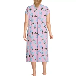 Women's Cooling Cap Sleeve Midi Nightgown