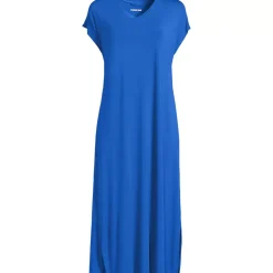 Women's Cooling Cap Sleeve Midi Nightgown