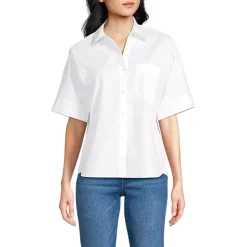Women's Cooling Elbow Sleeve Button Front Shirt