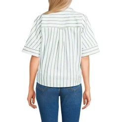 Women's Cooling Elbow Sleeve Button Front Shirt