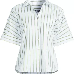 Women's Cooling Elbow Sleeve Button Front Shirt