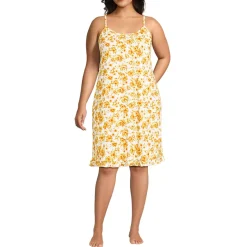 Women's Cooling Knee Length Slip Nightgown