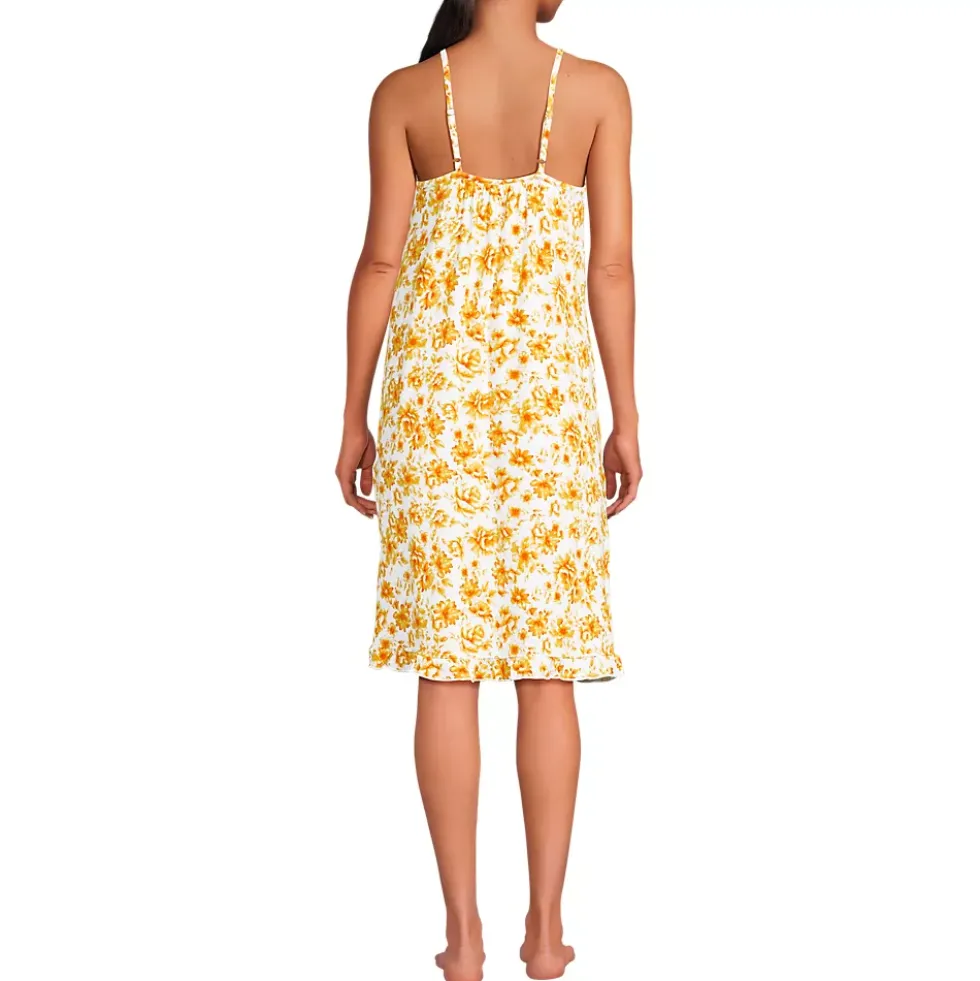 Women's Cooling Knee Length Slip Nightgown