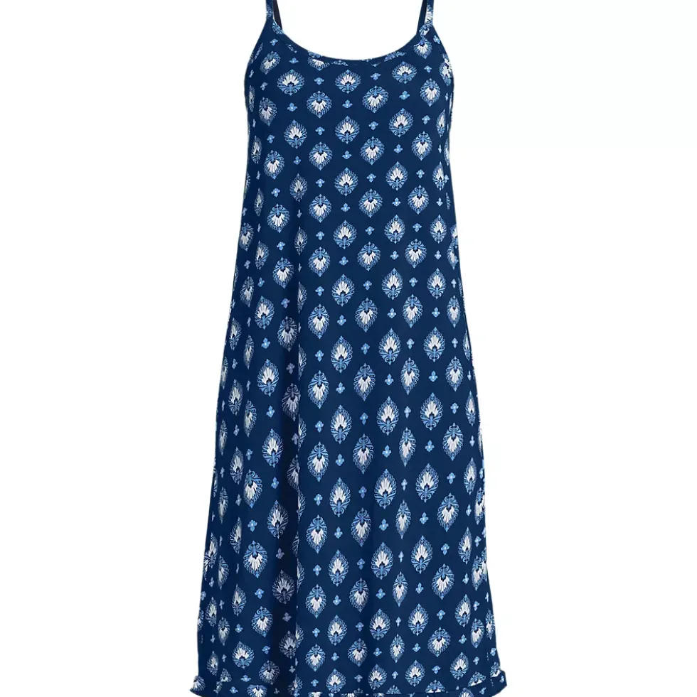 Women's Cooling Knee Length Slip Nightgown