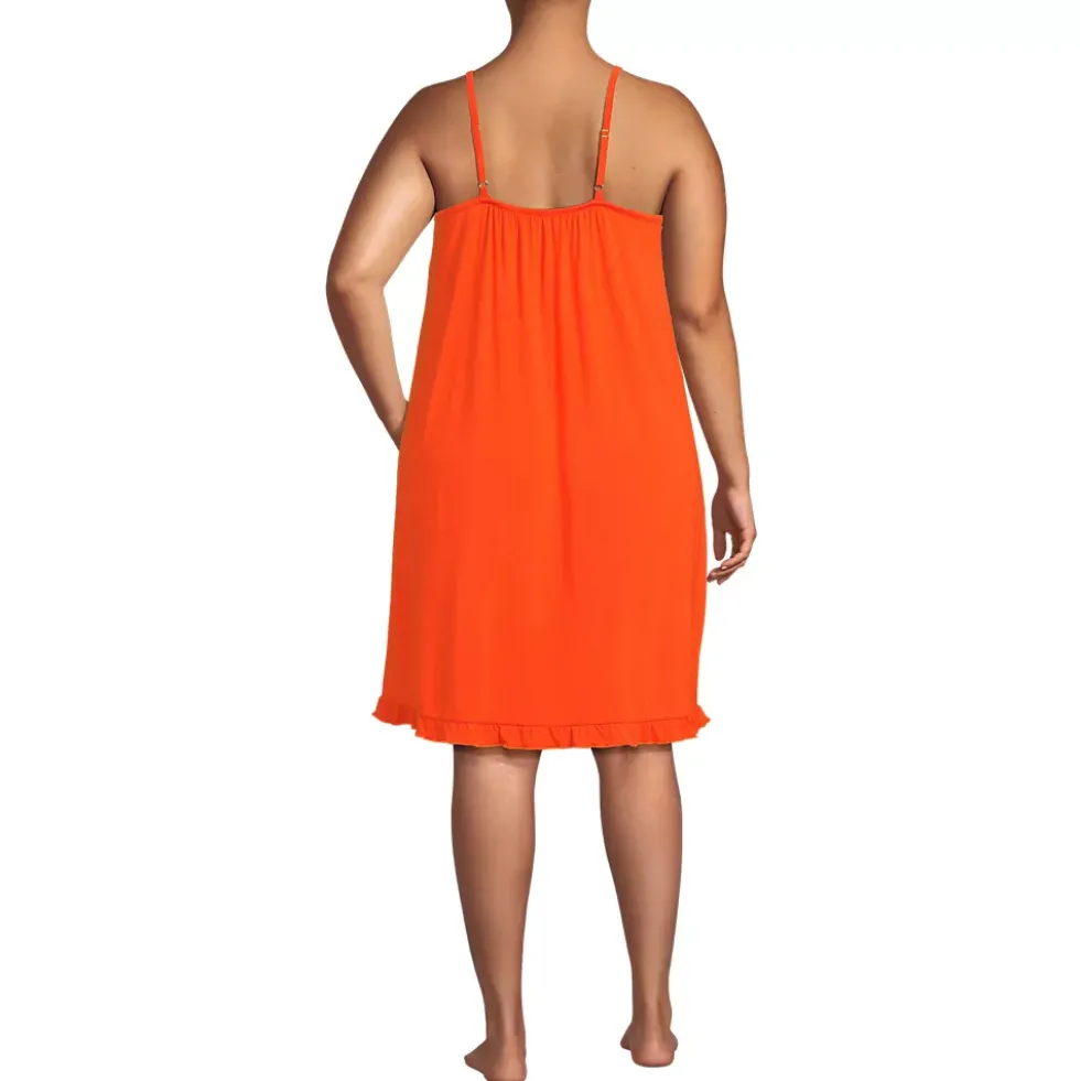 Women's Cooling Knee Length Slip Nightgown