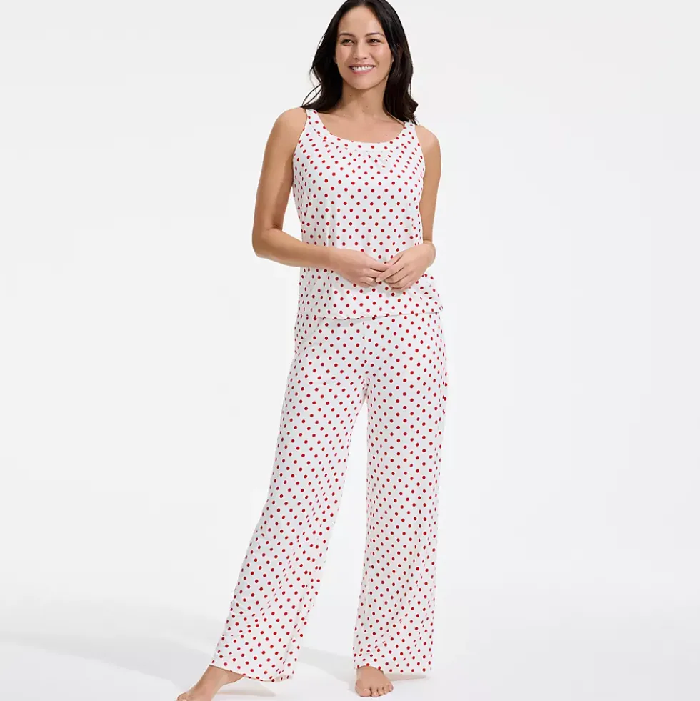Women's Cooling 2 Piece Pajama Set - Flowy Tank and Pants