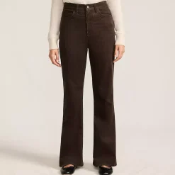 Women's Corduroy High Rise Classic Flare Pants