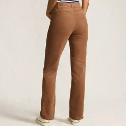 Women's Corduroy High Rise Rail Straight Leg Pants