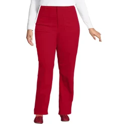Women's Corduroy High Rise Rail Straight Leg Pants