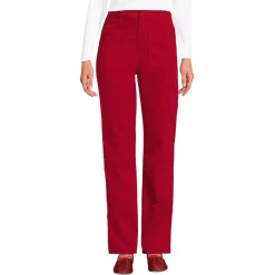 Women's Corduroy High Rise Rail Straight Leg Pants