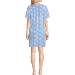 Women's Cotton Interlock Relaxed Above the Knee Nightgown