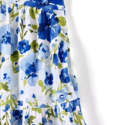 Women's Cotton Jersey Tiered Mini Dress